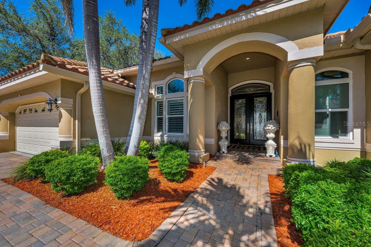 Palms and Pretty Bushes