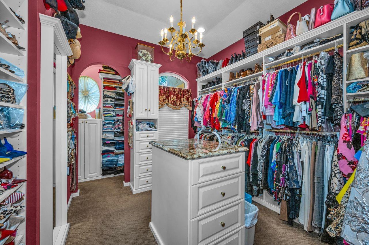 Primary Closet, but Could be a Bedroom or Office
