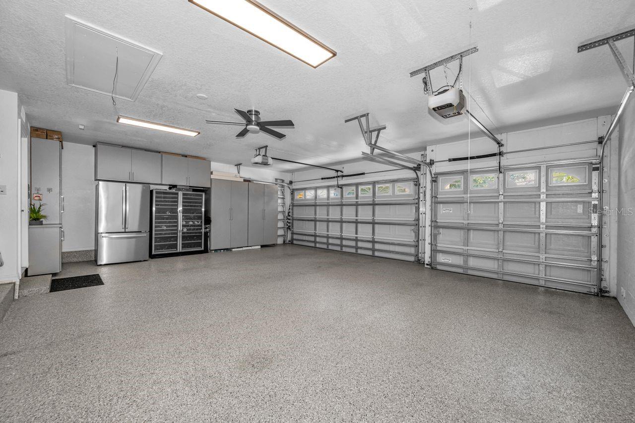 Custom Coated Garage Epoxy Flooring