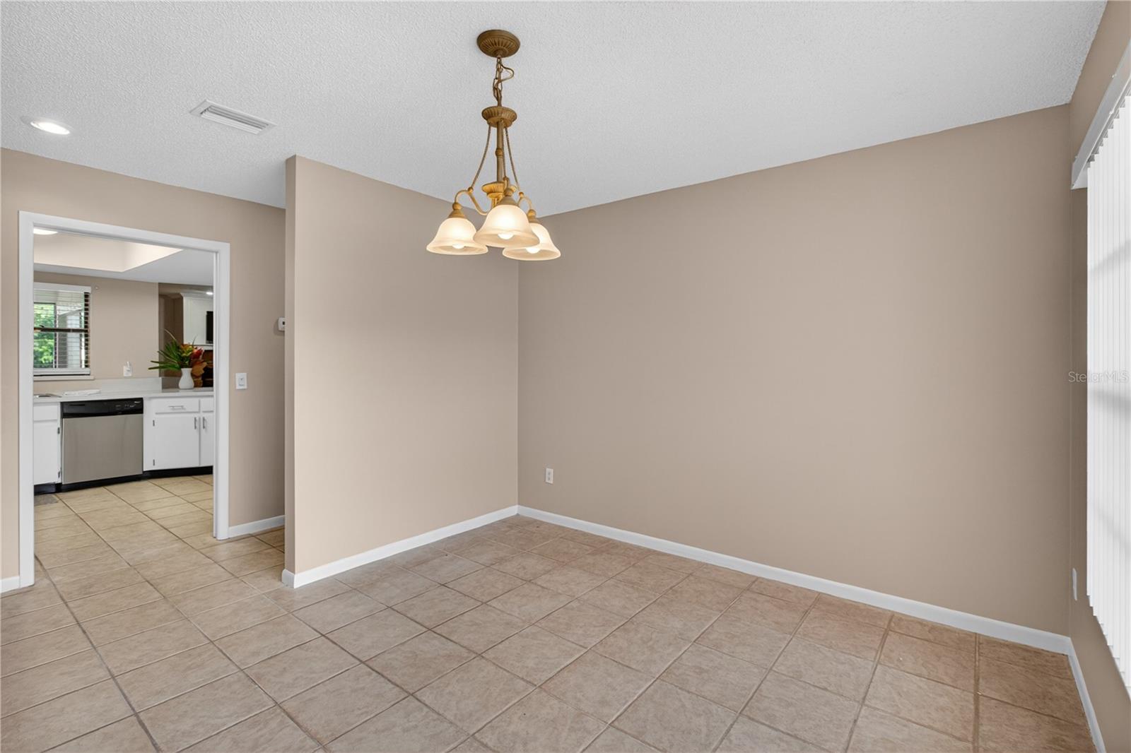 Dining Room w/ Kitchen view