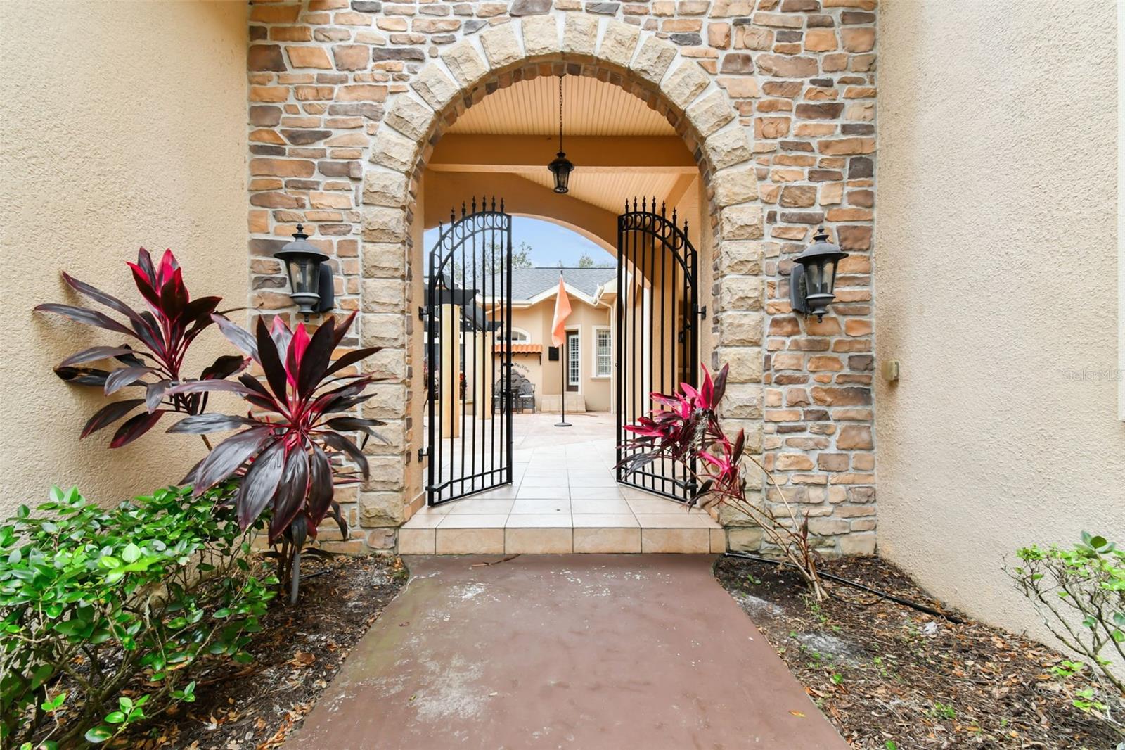 Courtyard Entry Gate