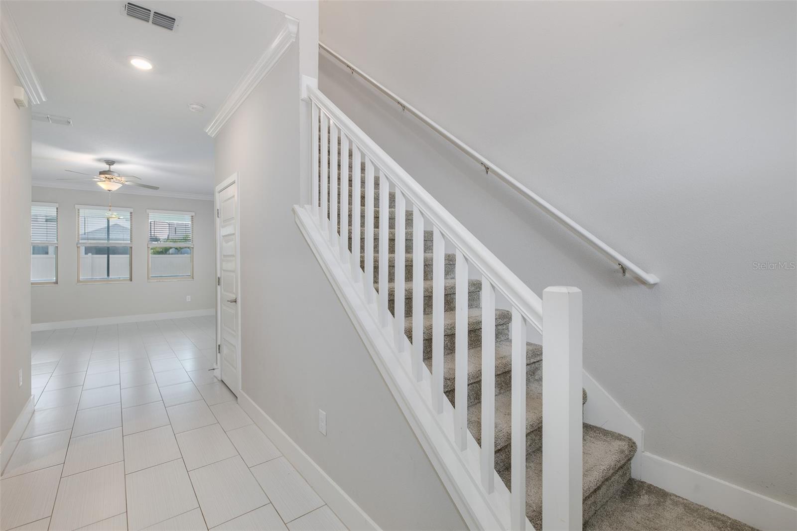 Stairs to Second Floor
