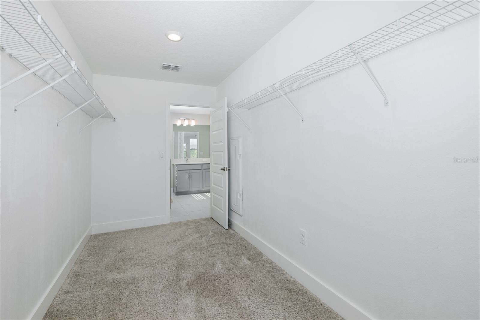 Primary Walk In Closet
