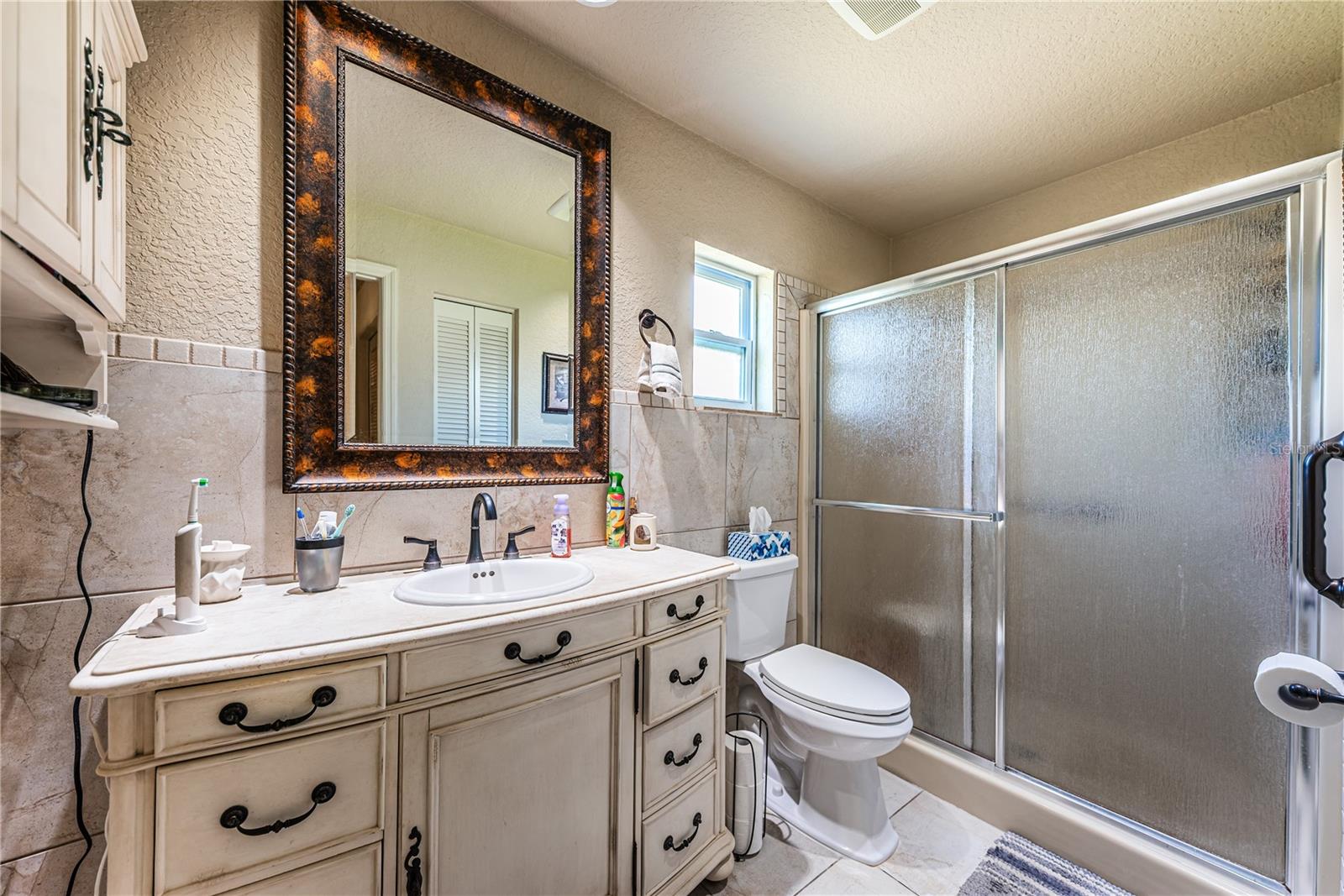 Master Bath with convenient Walk-in shower