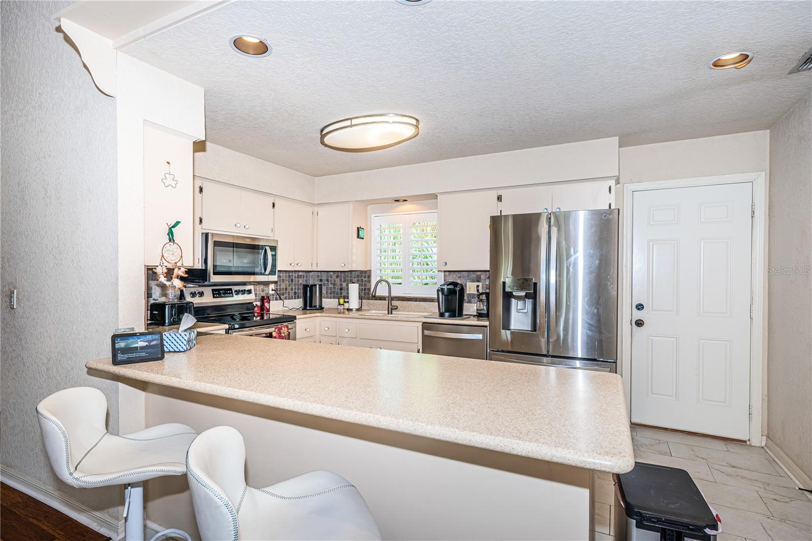 Kitchen with newer Stainless Steel Appliances