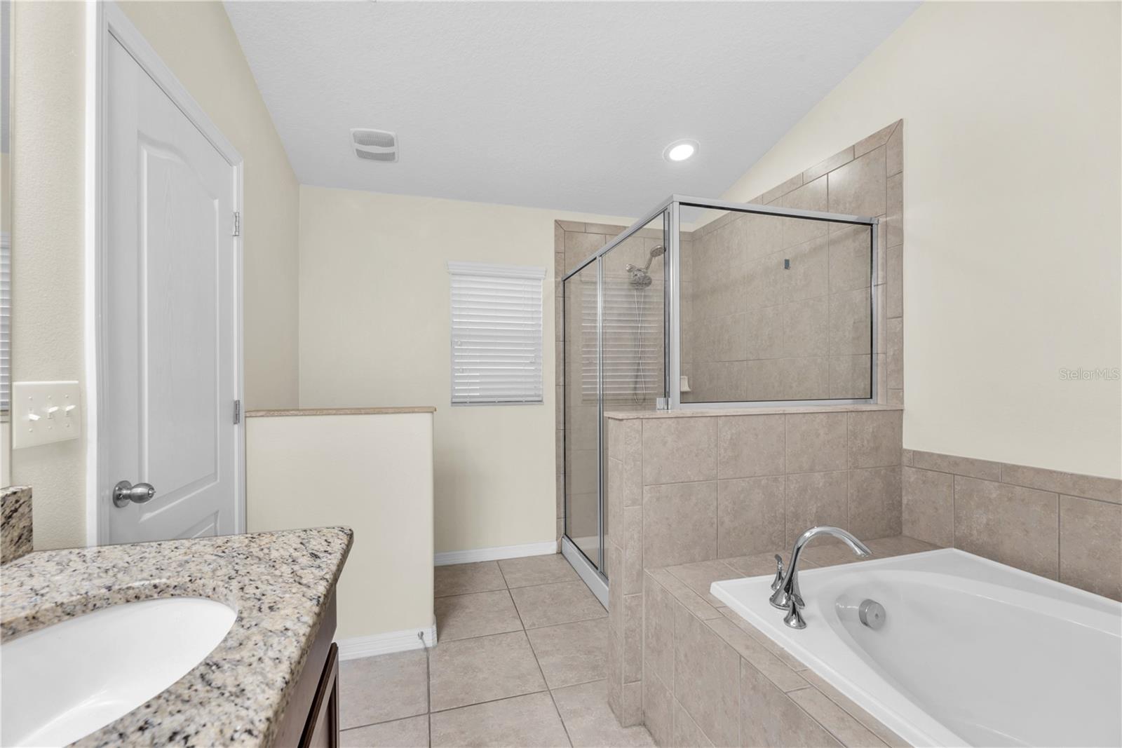 Primary Bathroom Shower area