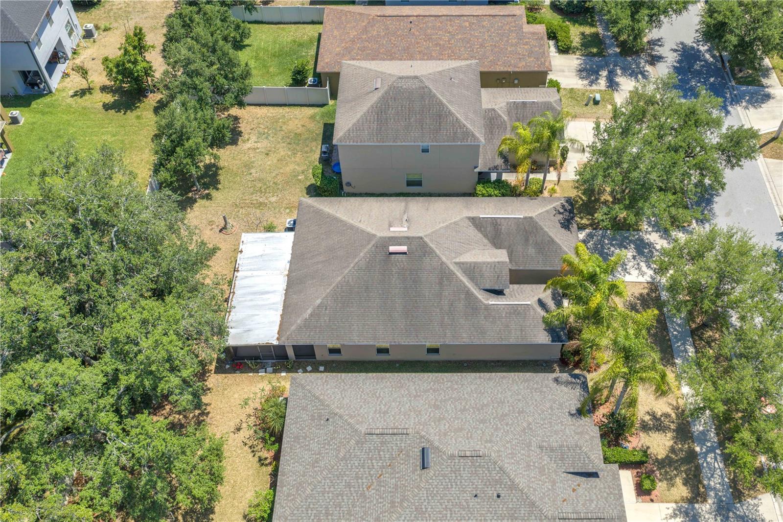 Looking from North to South - 10510 Summer Azure is the middle house