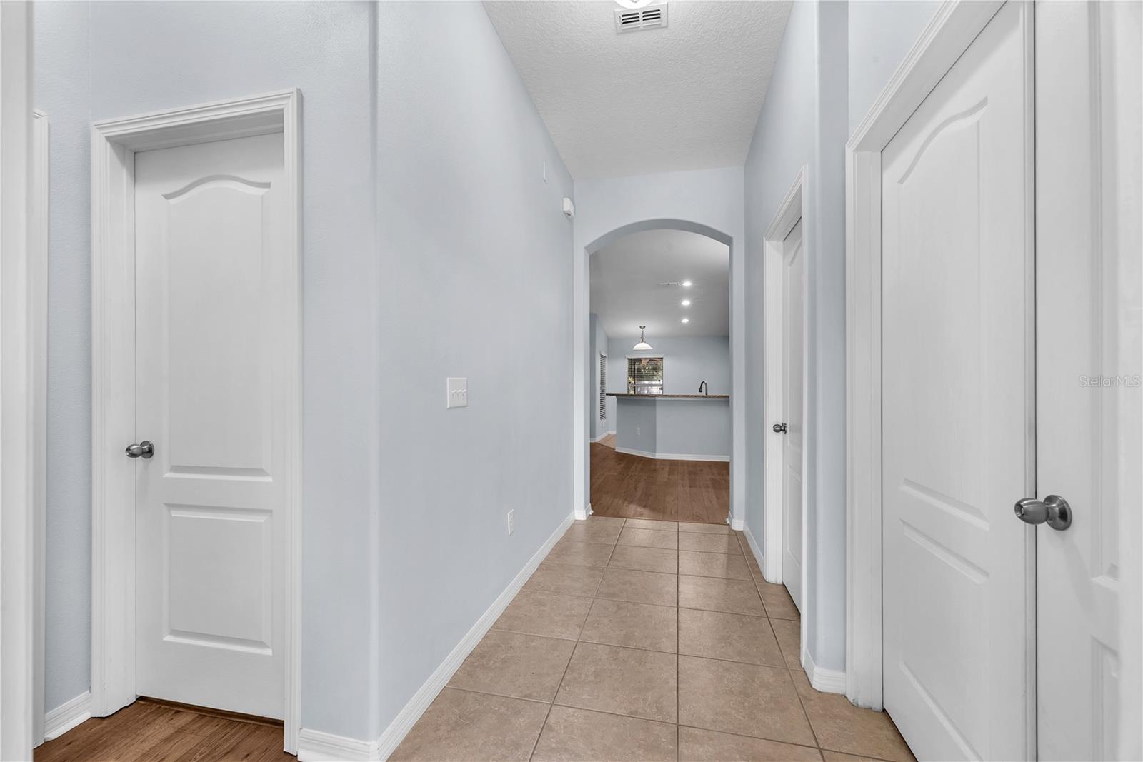 Foyer looking towards Great Room and Kitchen