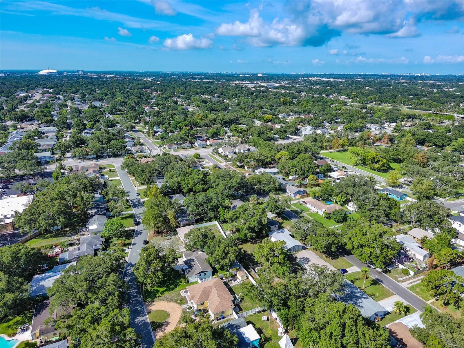 Minutes from Downtown St. Pete, the pier and top-rated beaches.