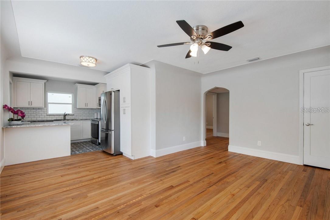 Wooden floors bring warmth and wholesomeness.
