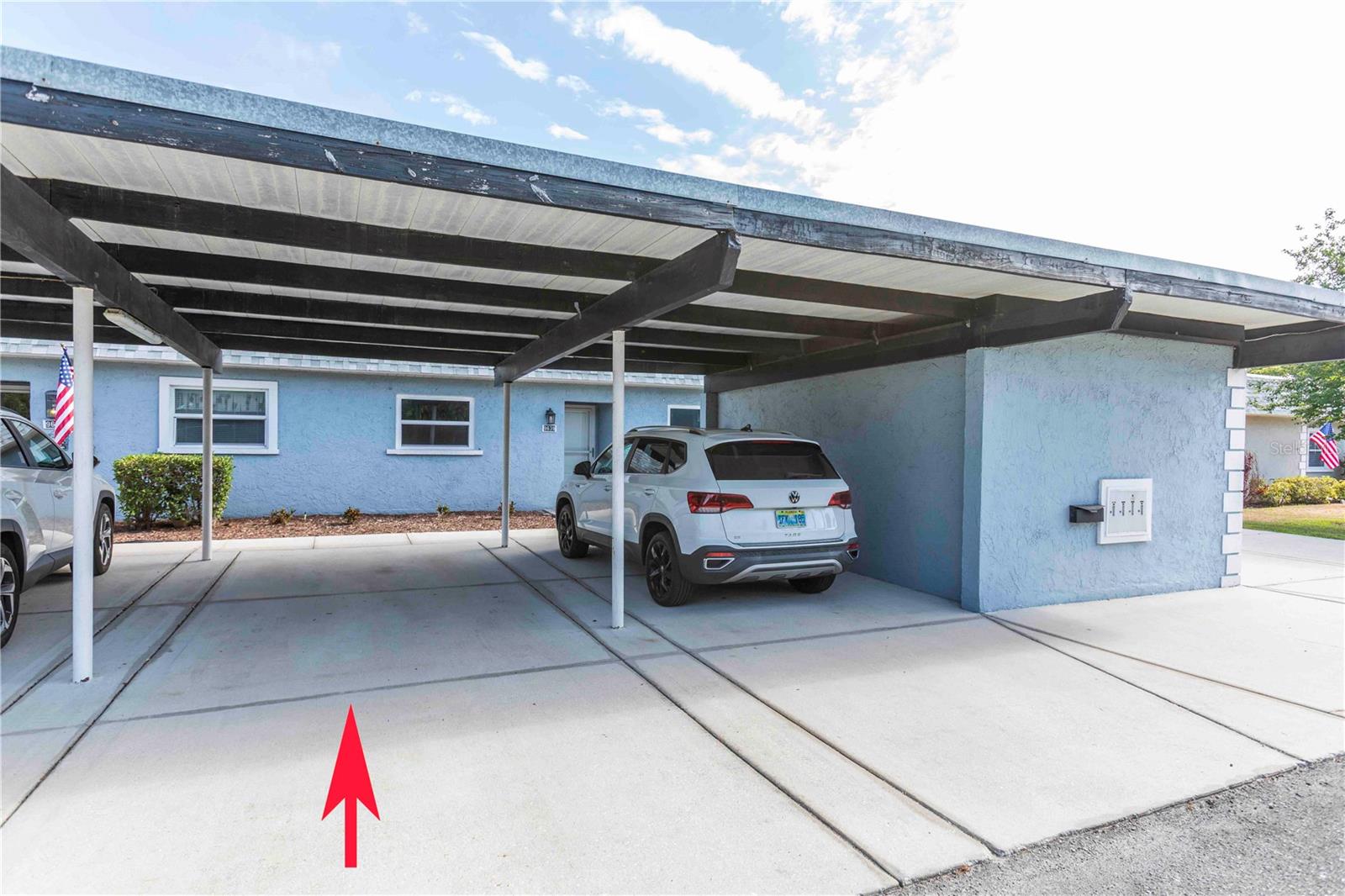 assigned parking space
