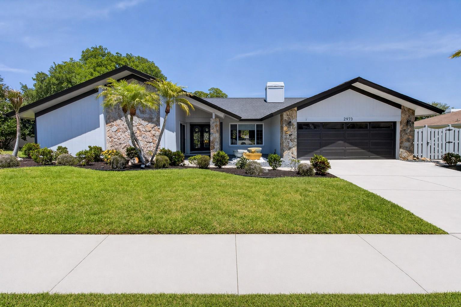 Front of home - Cement Enhanced