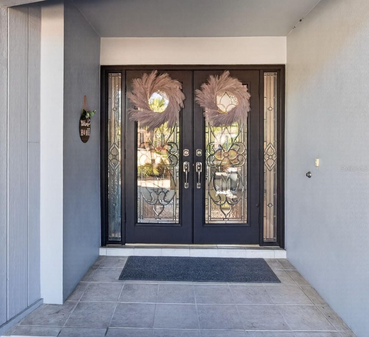 Lead Glass Front Doors