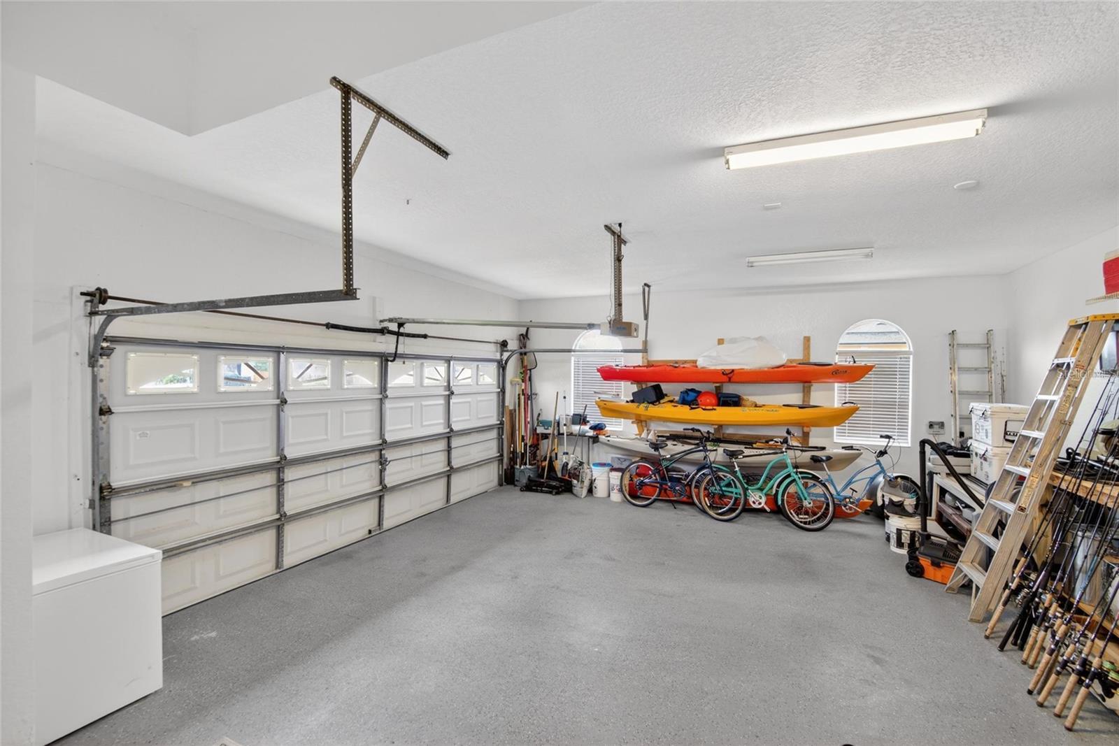 Oversized Side Entry 2-Car Garage