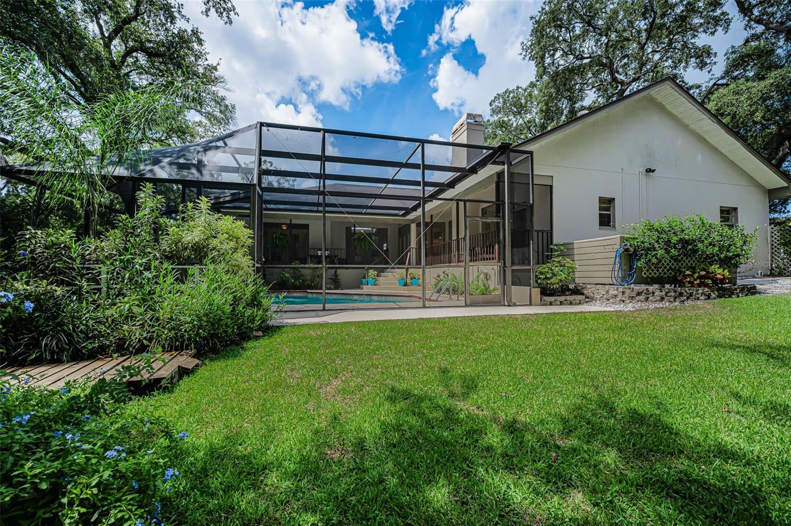 Exterior Rear/Backyard/Pool