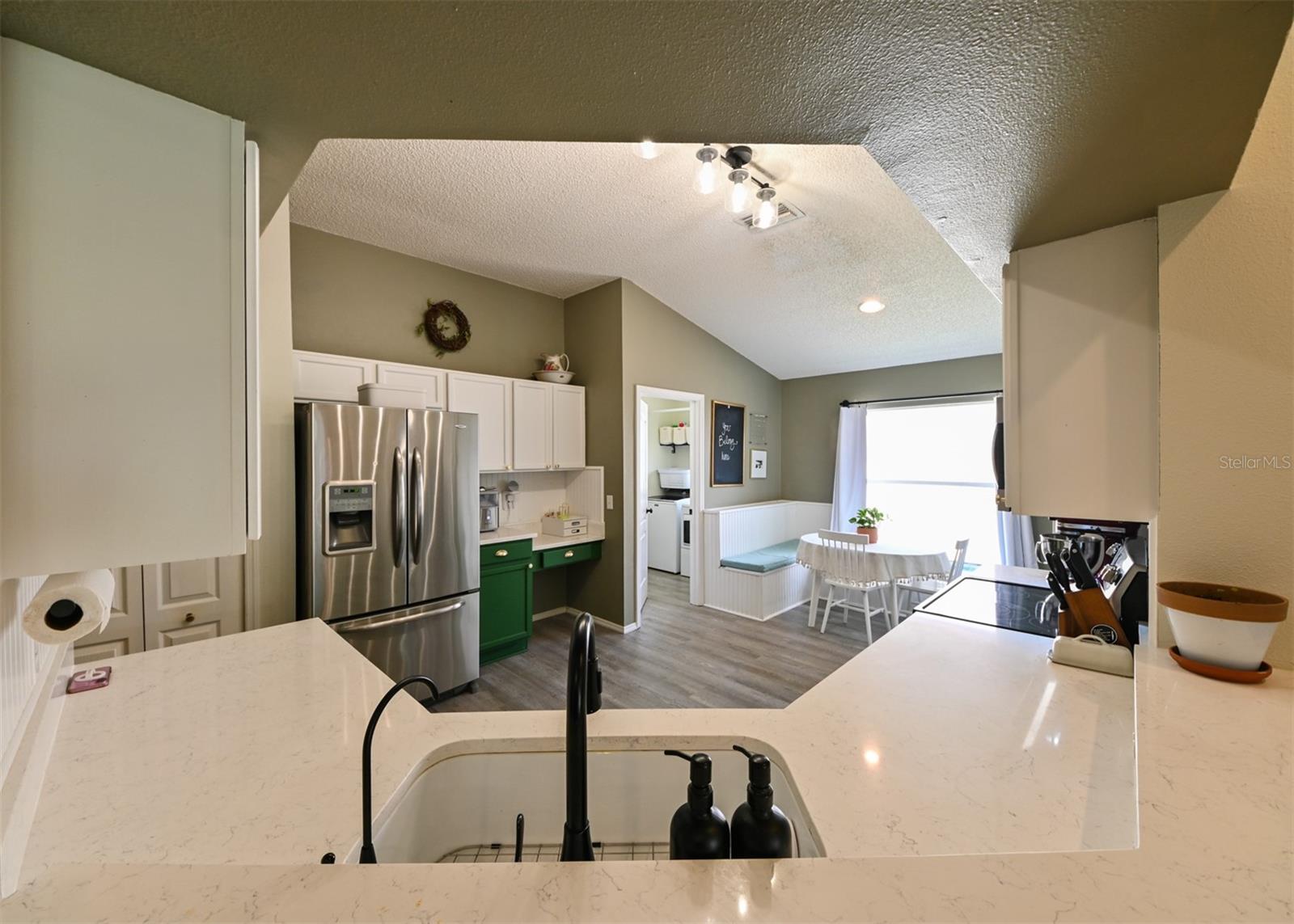 Kitchen view from Family Room