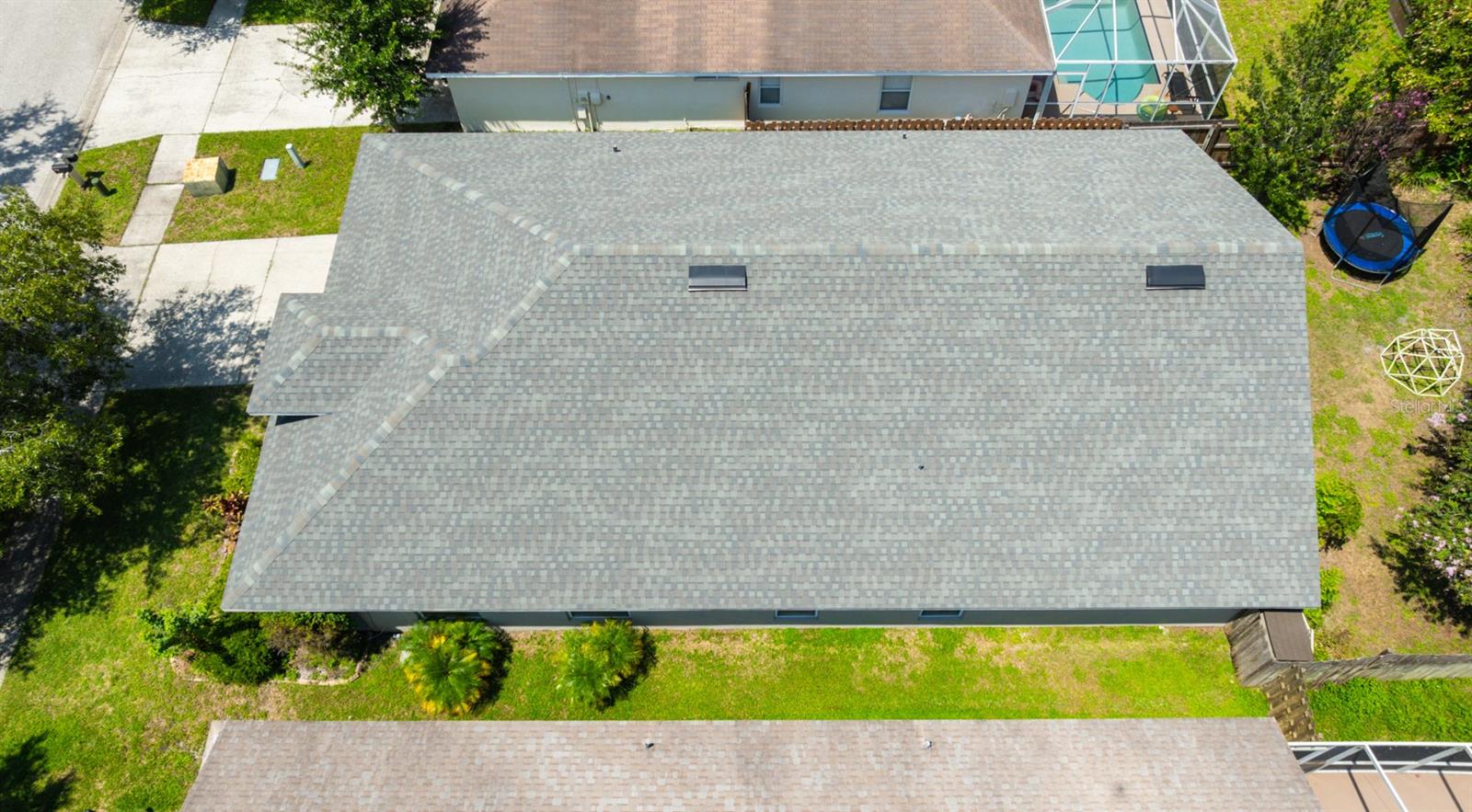 Roof aerial
