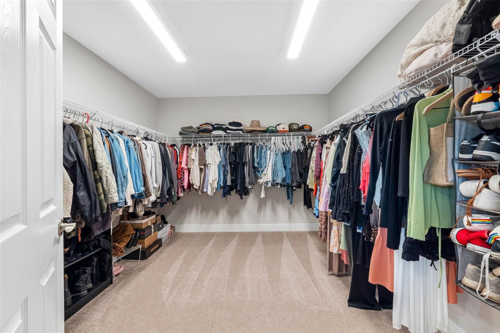 Enormous walk-in closet