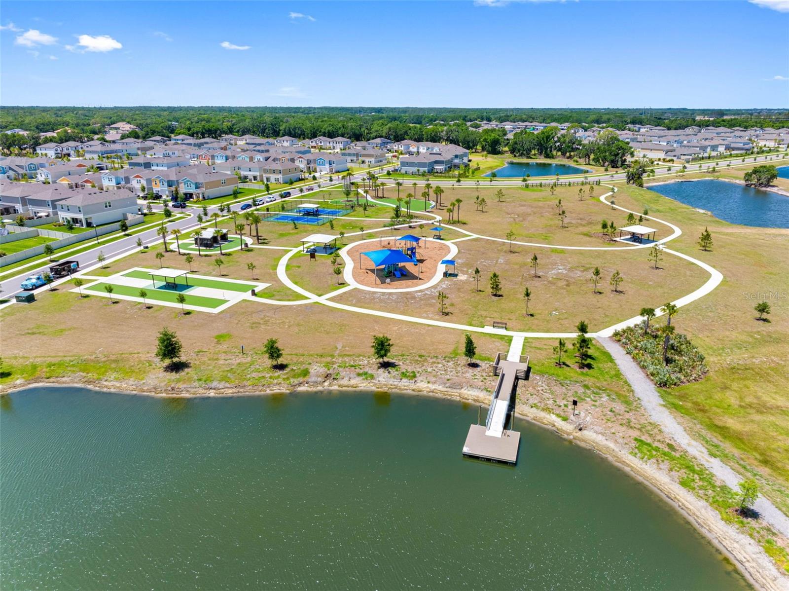Dock to launch kayaks and paddle boards or just bring your fishing pole!