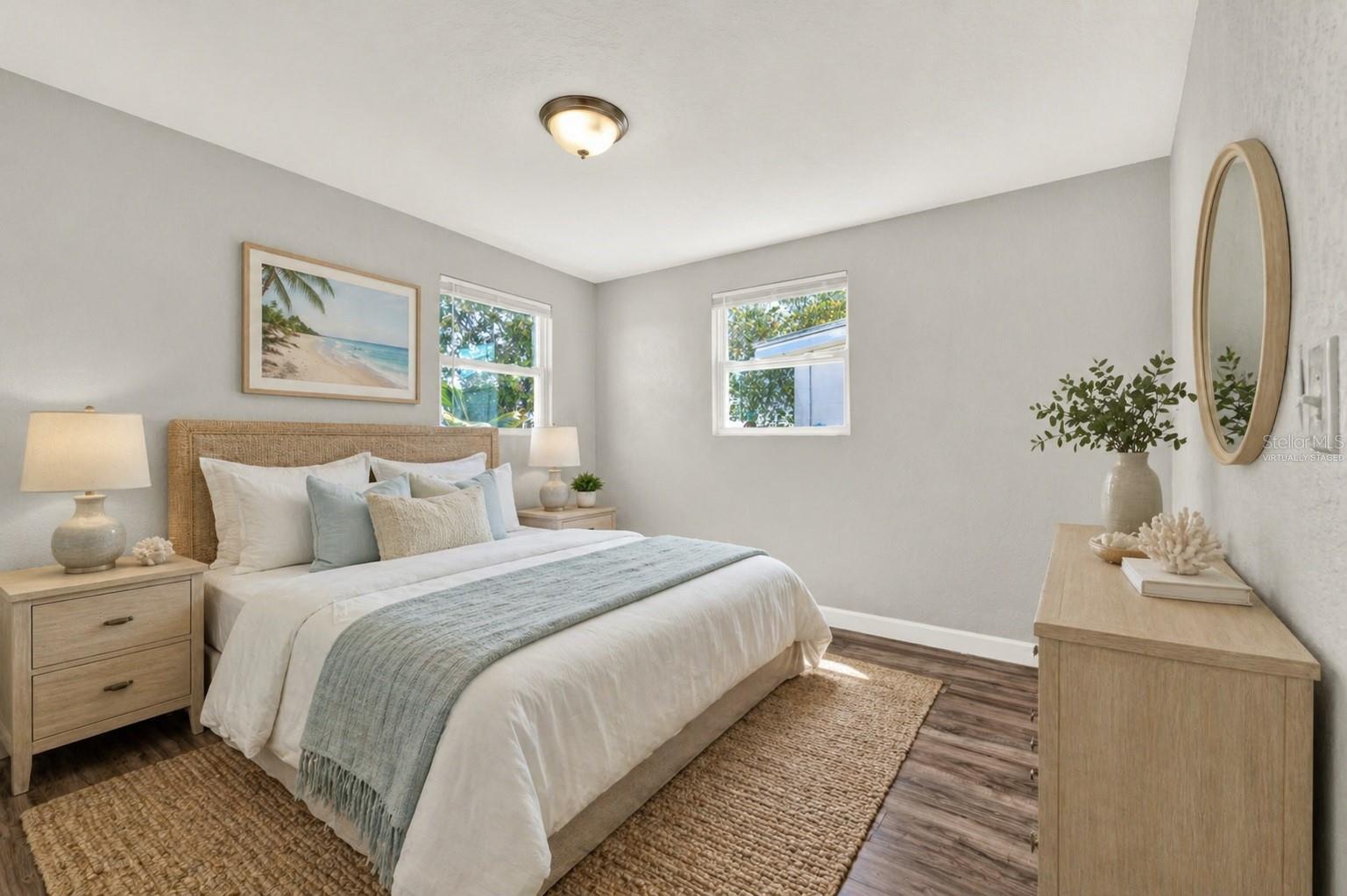 Primary Bedroom Virtually Staged