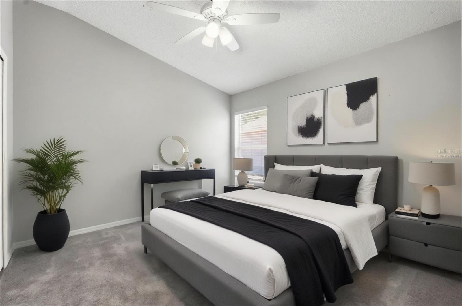 Bedroom 3 virtually staged