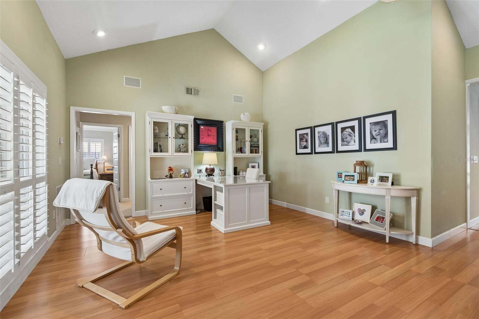 Dining Room being used as an Office