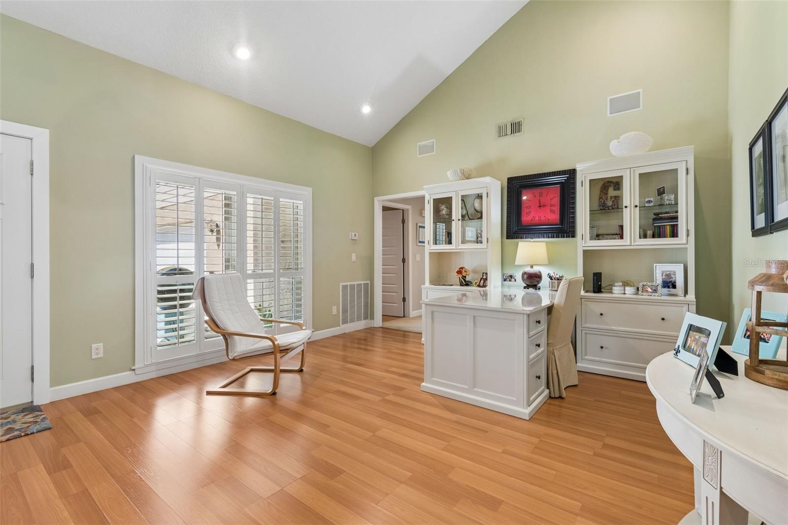 Dining Room being used as an Office