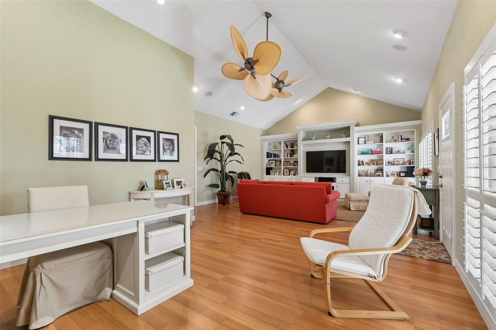 Dining Room being used as an Office