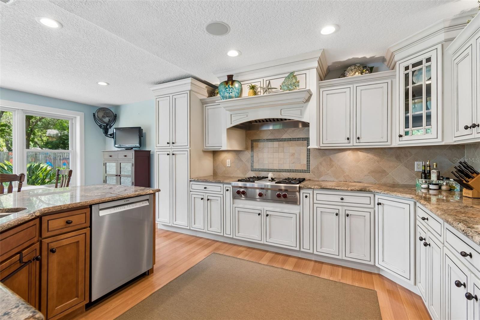 Kitchen w/Bosch Dishwasher & Wolf Cooktop