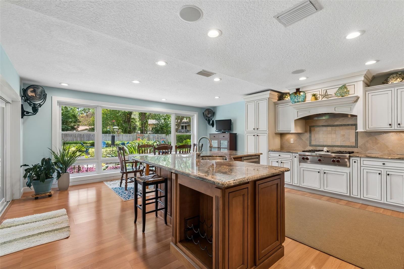 Gorgeous Island w/Granite Counter
