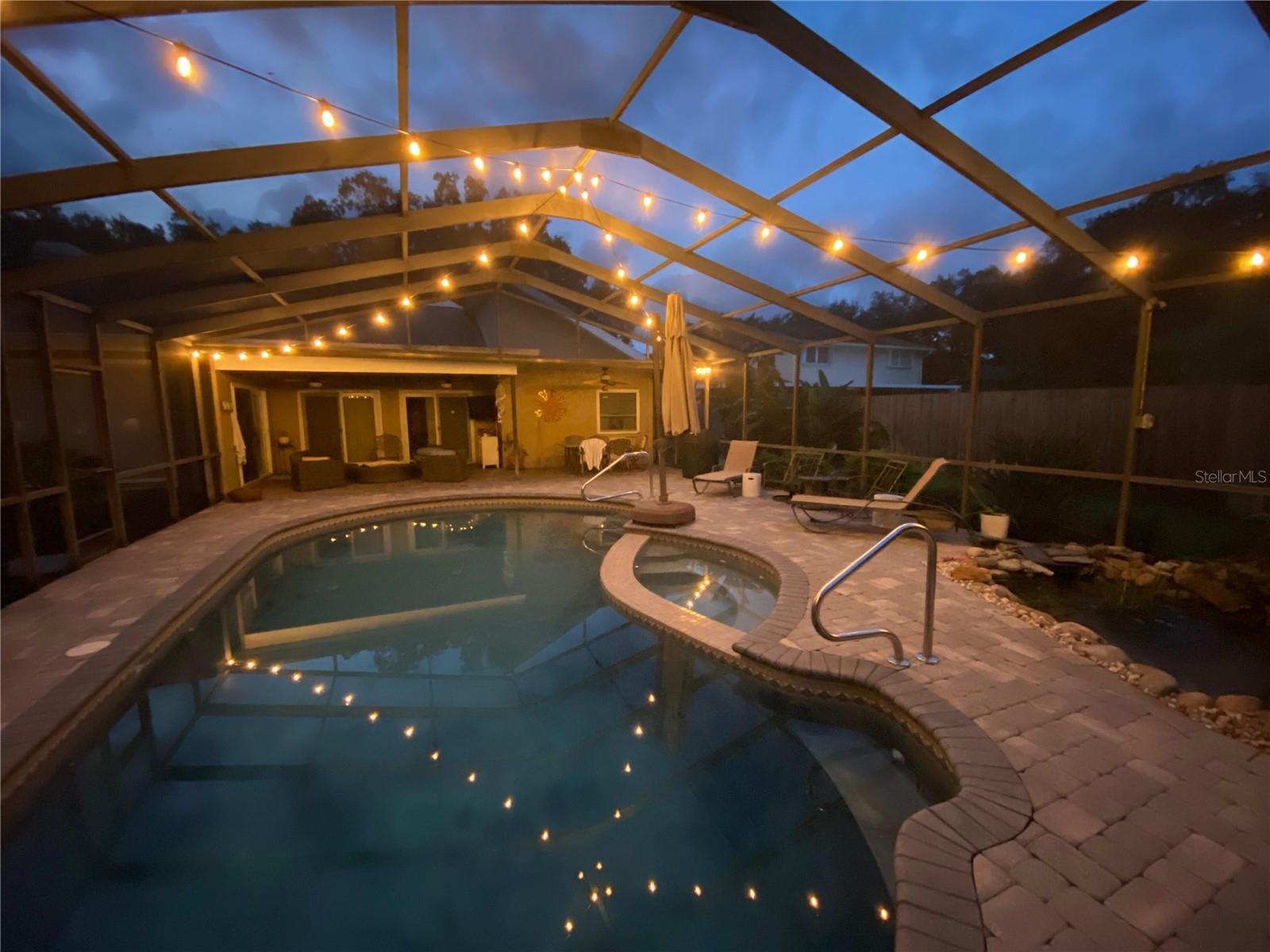 Pool & Deck @ Dusk