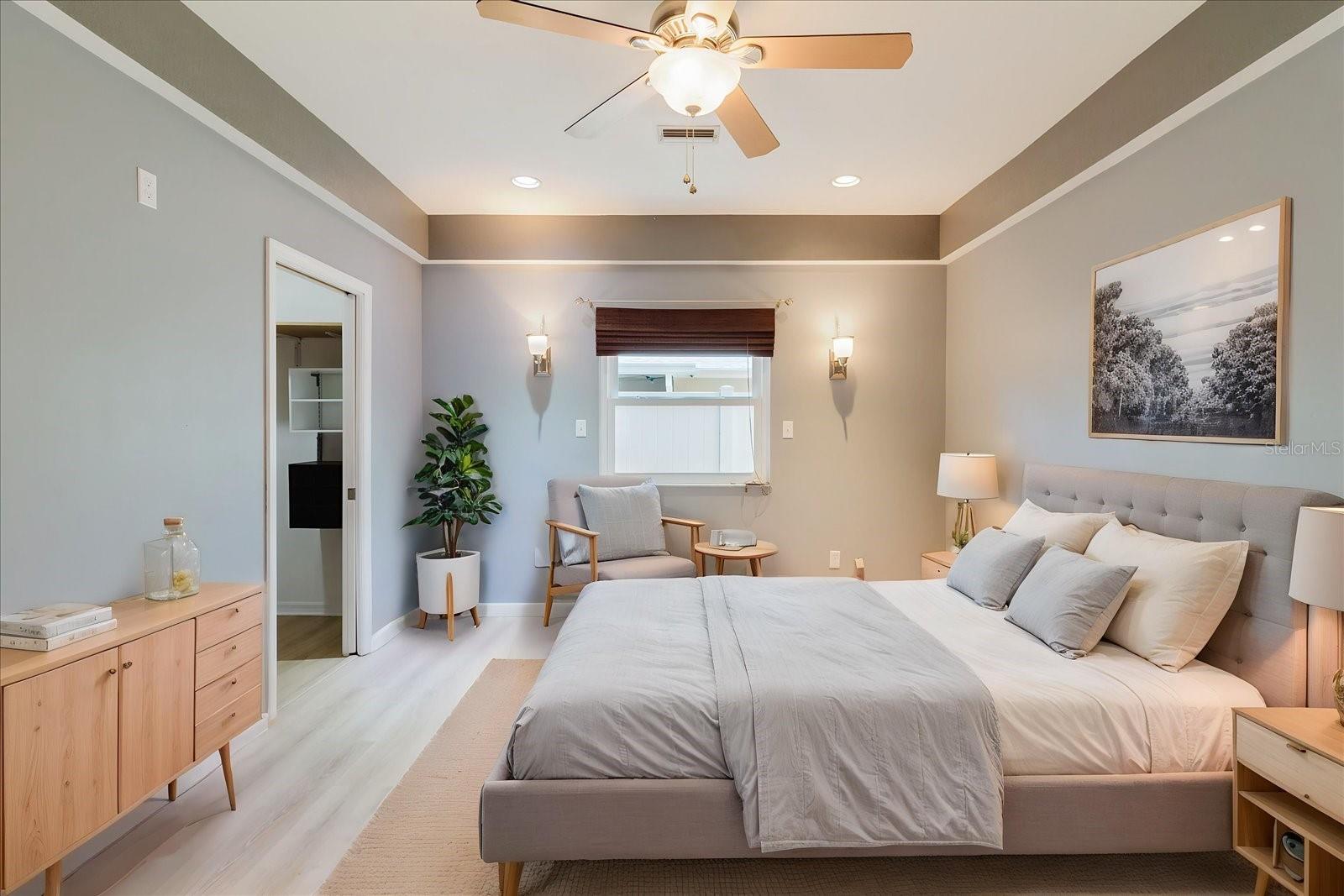 Bedroom - virtual staging