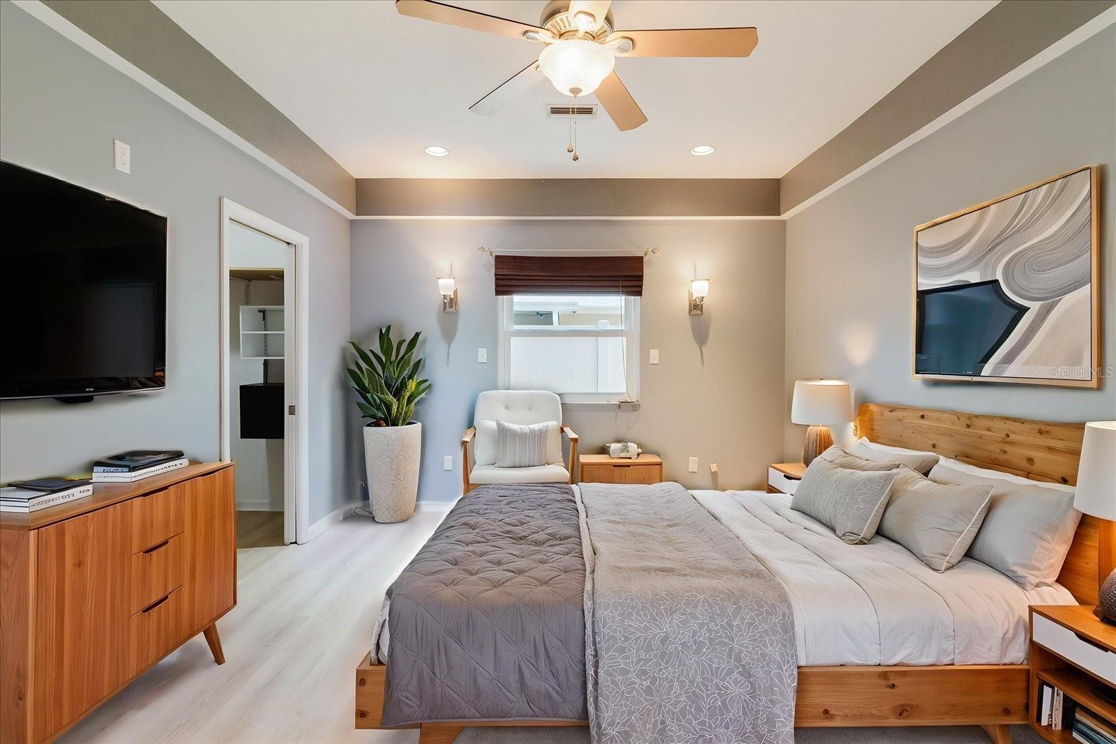 Bedroom - virtual staging