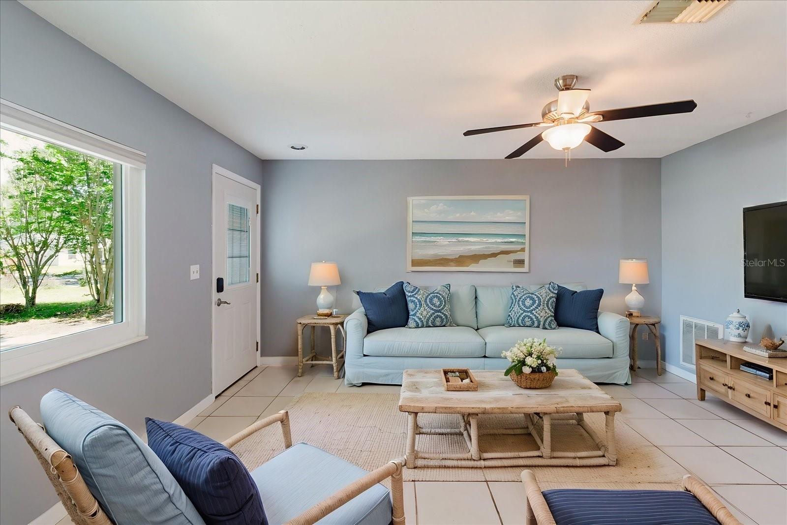 Living Room area - virtual staging