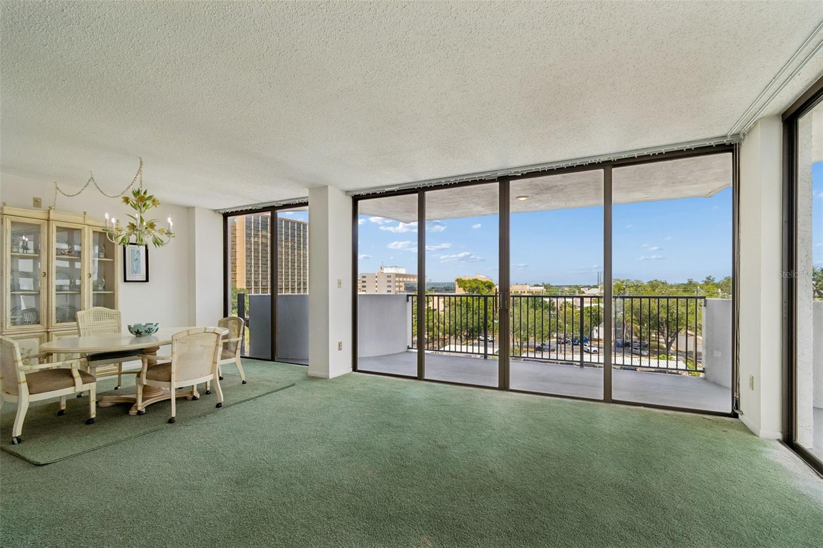Floor to Ceiling Sliders and Balcony!