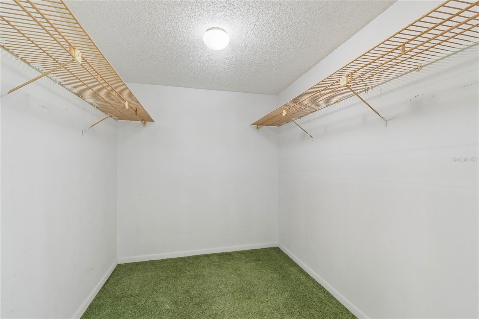 Primary closet