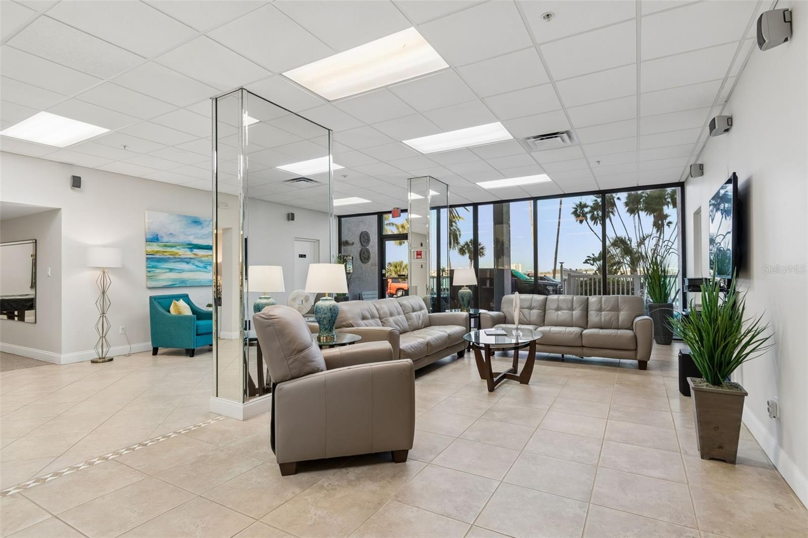 Community TV room