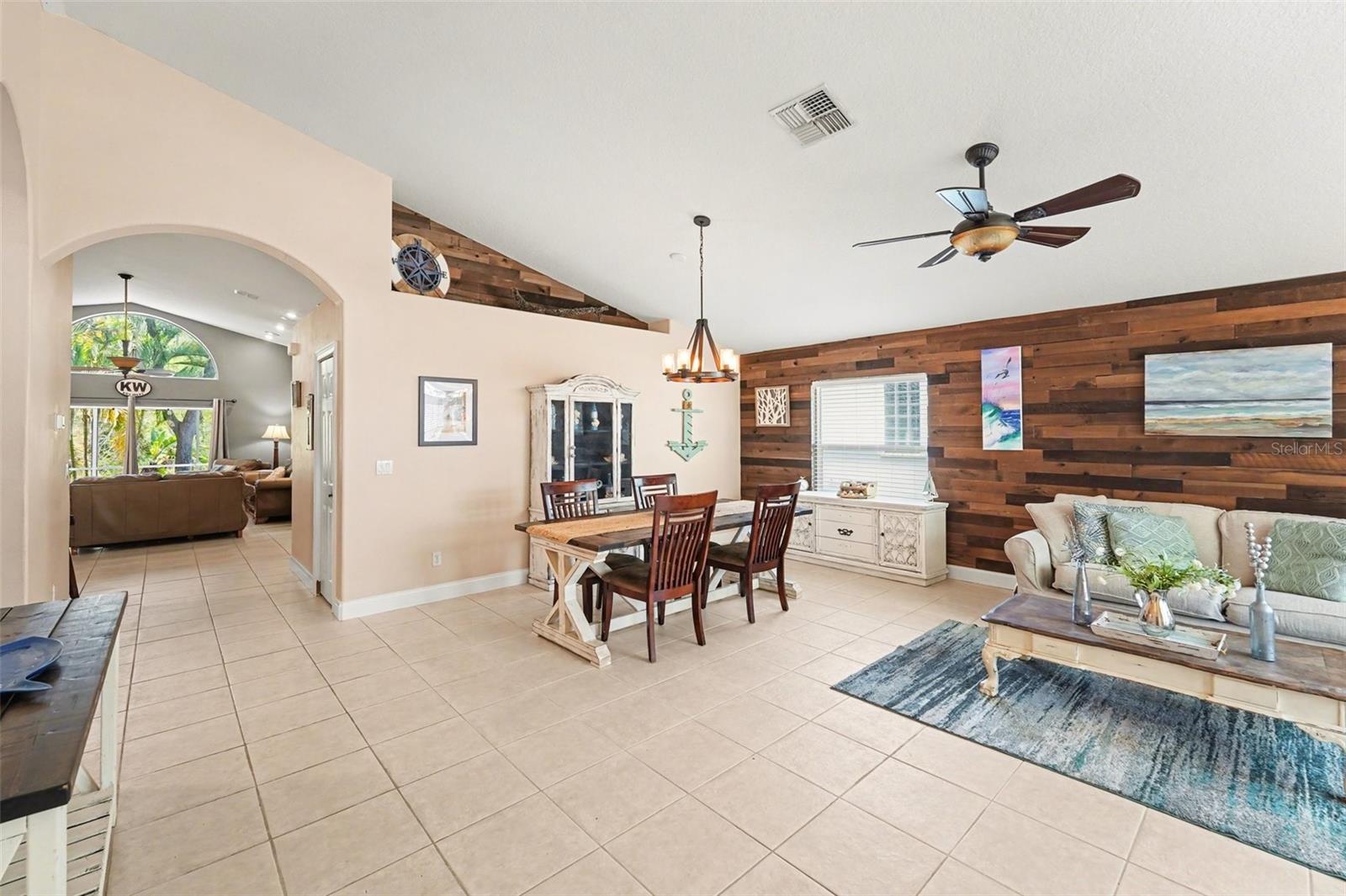 Entry Living/Dining Combo