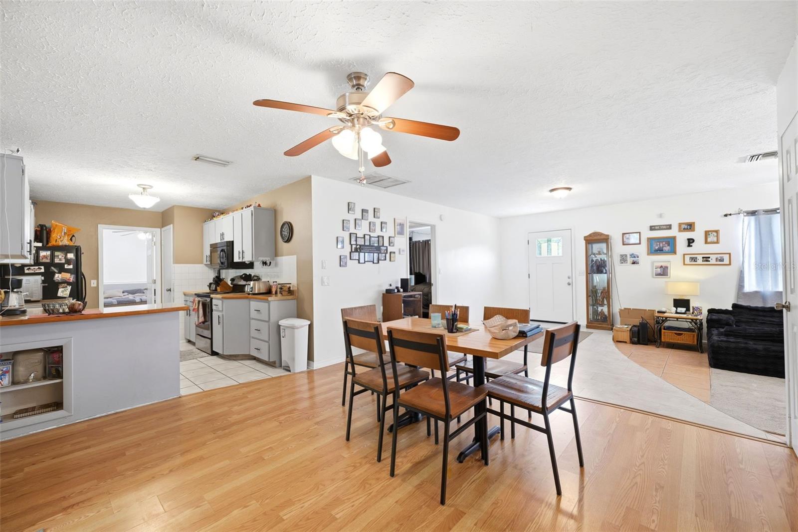 Dining/Kitchen/Living