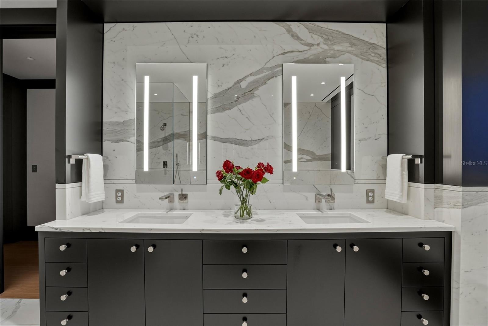 primary ensuite / with spa bath