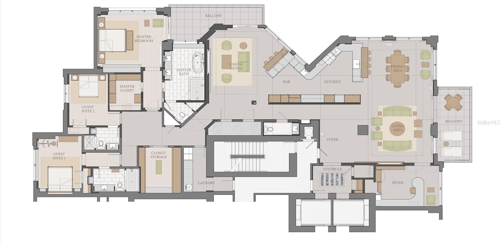 Architectural renderings
