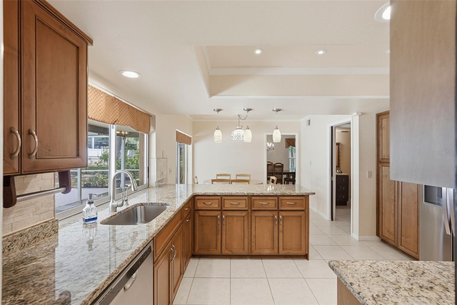 Updated Kitchen with Granite and stainless appliances