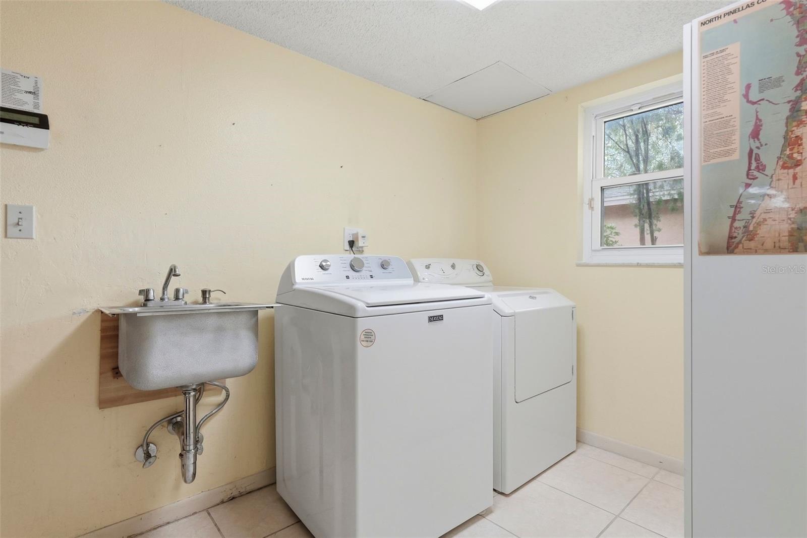 Inside Laundry Room.  Washer and Dryer do not convey.