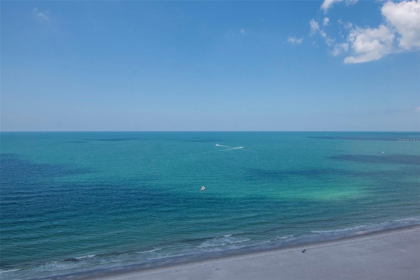 Expansive views of the Gulf