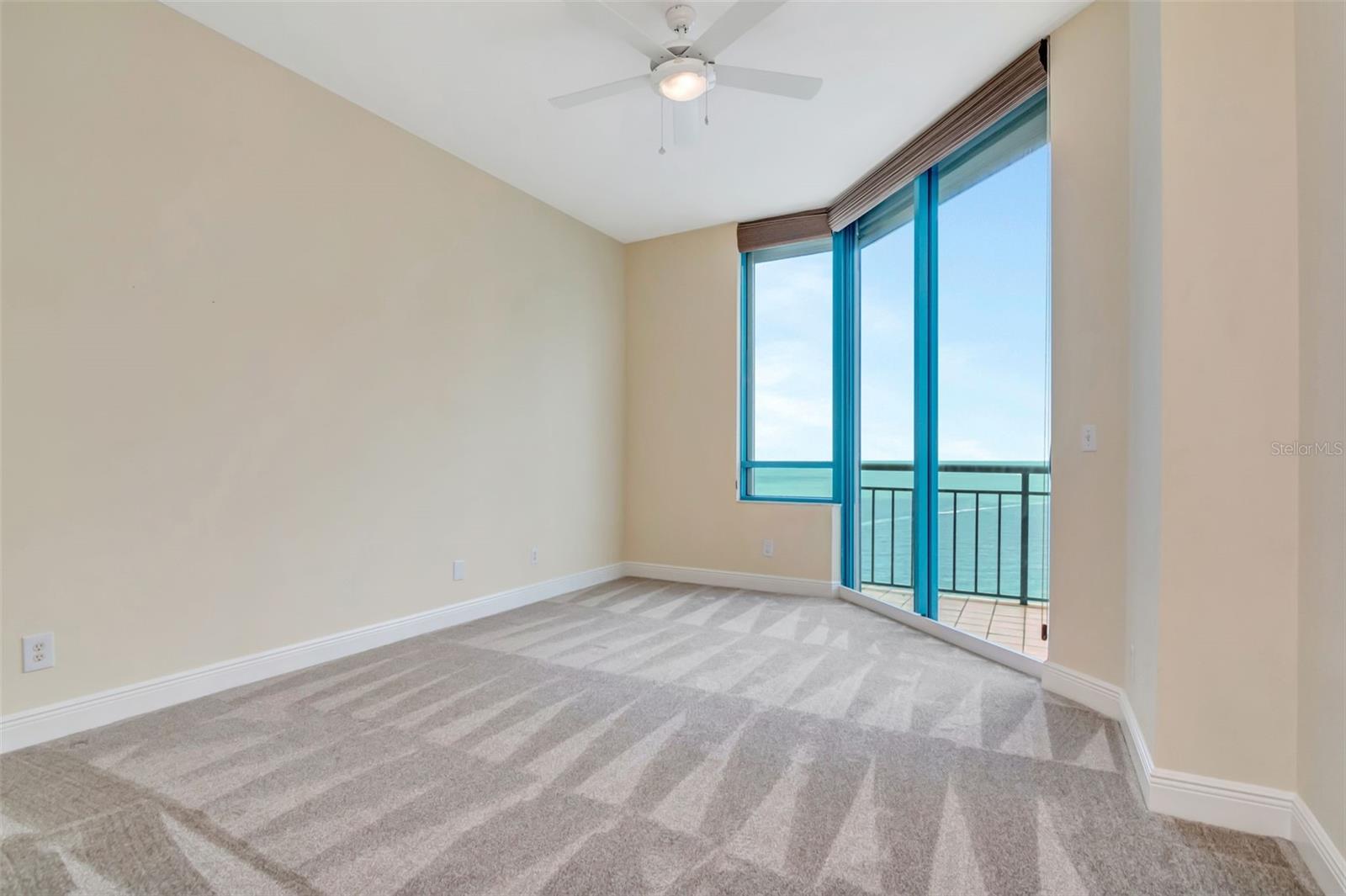 First floor bedroom access to balcony