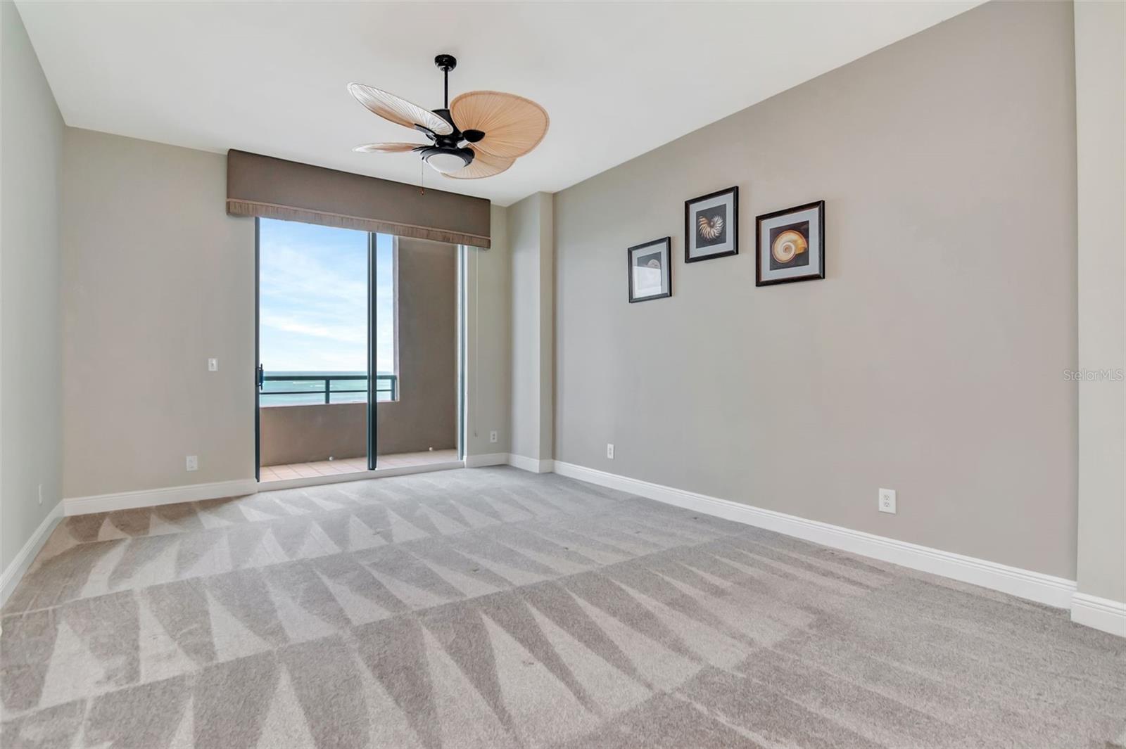 Primary suite with own private balcony