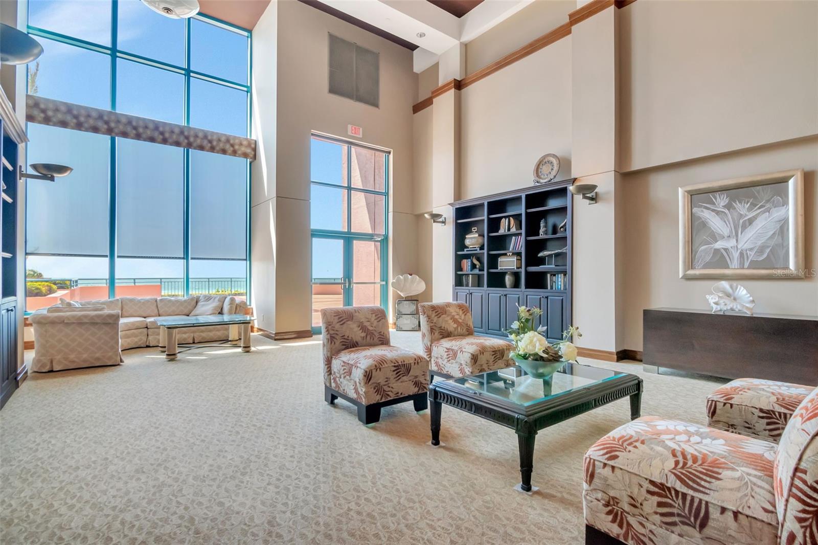 Community room with Grand Piano