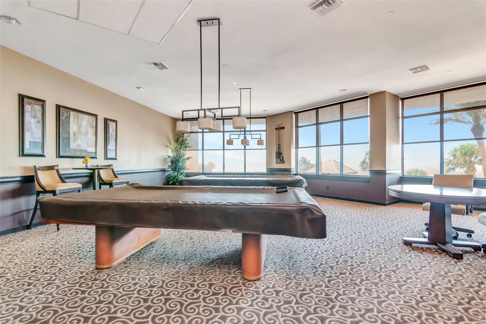 Anyone want to play pool - one of the many community rooms in Ultimar 3