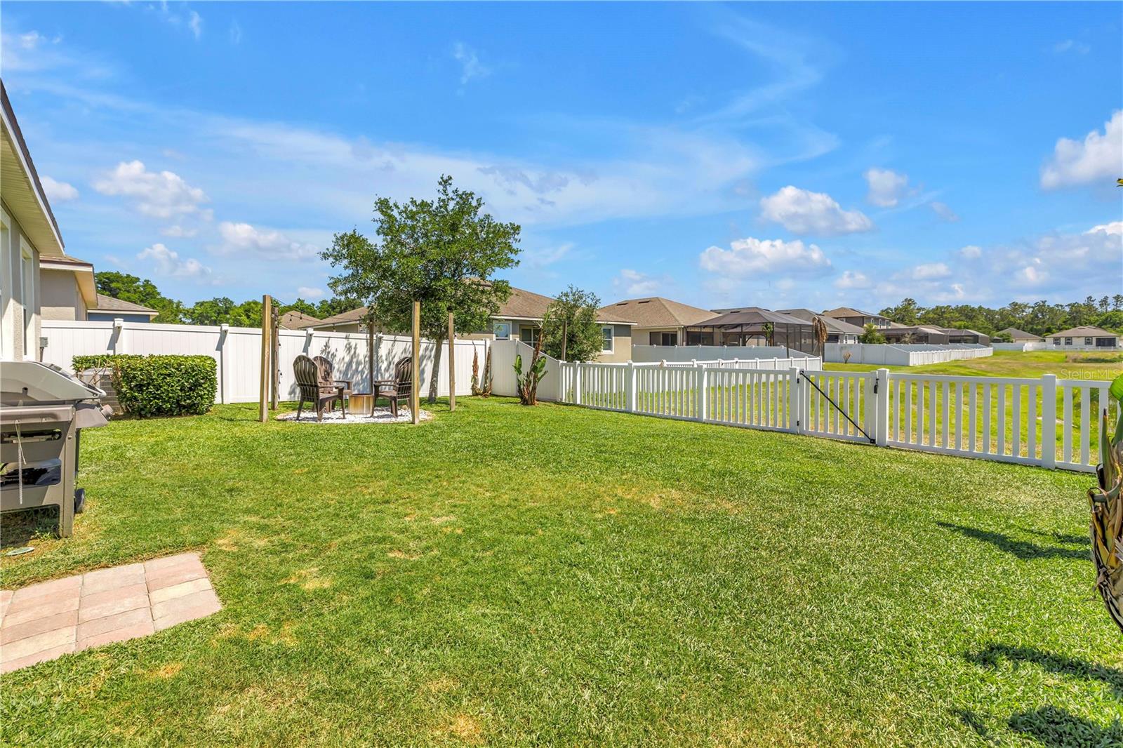 Nice big backyard with plenty of room for pool