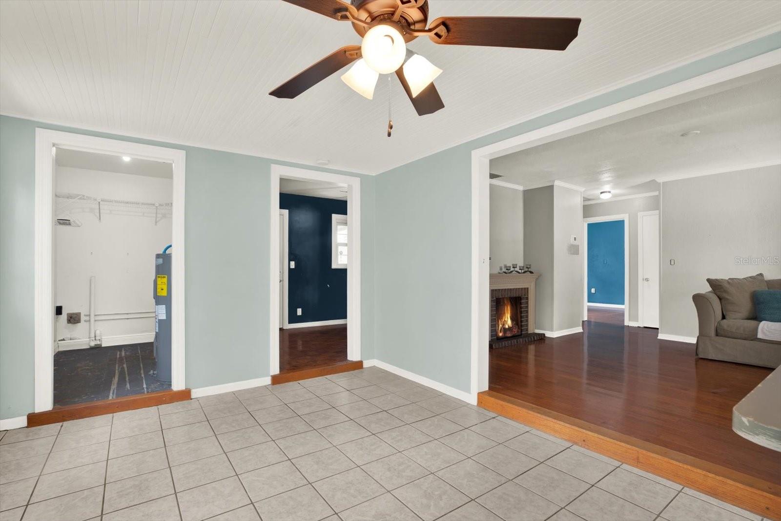 Kitchen and Utility Room
